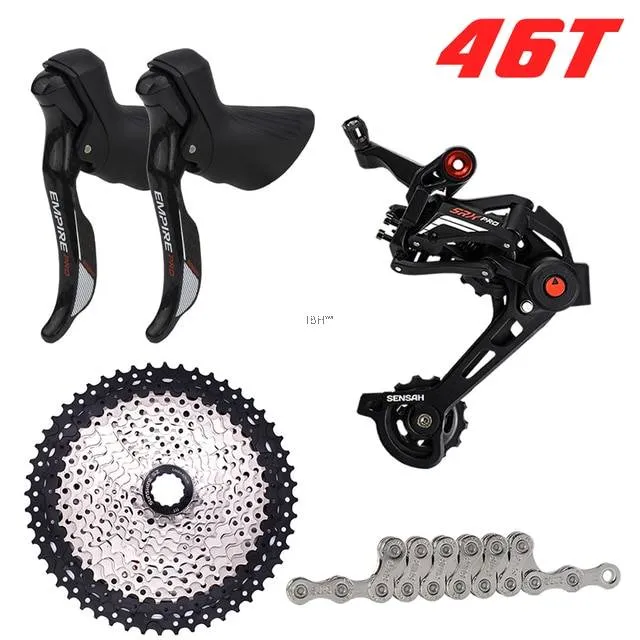 SENSAH SRX PRO 1x12 Speed Carbon Fiber Shifter Rear Derailleur Mechanical Gravel-Bikes Cyclo-Cross