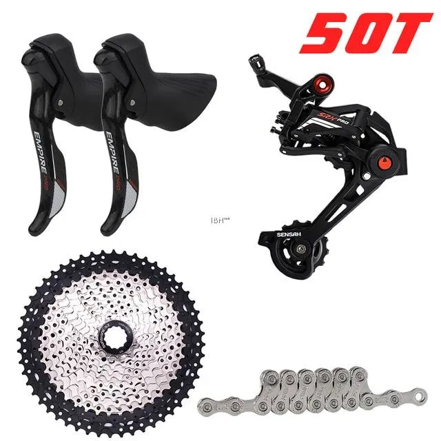 SENSAH SRX PRO 1x12 Speed Carbon Fiber Shifter Rear Derailleur Mechanical Gravel-Bikes Cyclo-Cross