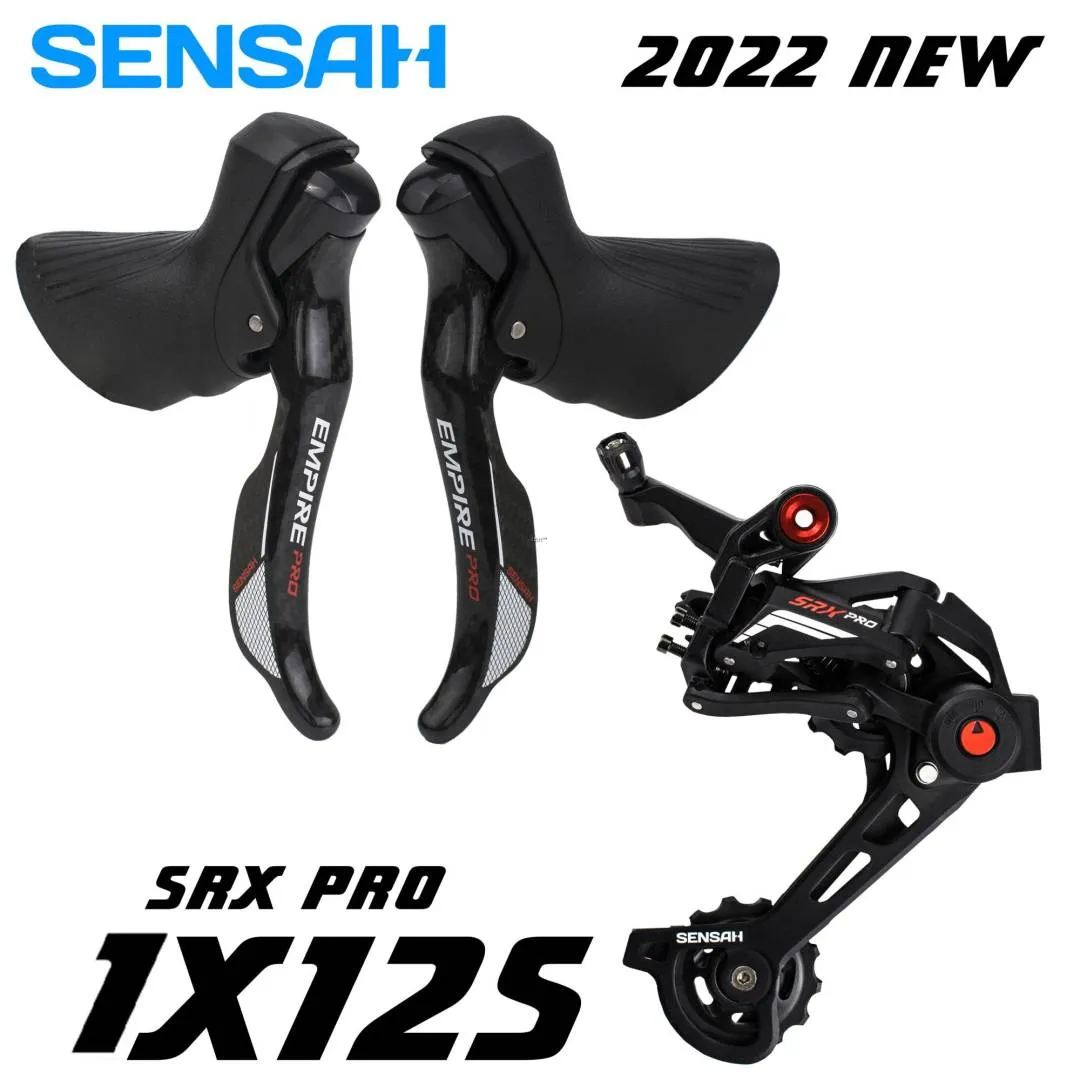 SENSAH SRX PRO 1x12 Speed Carbon Fiber Shifter Rear Derailleur Mechanical Gravel-Bikes Cyclo-Cross