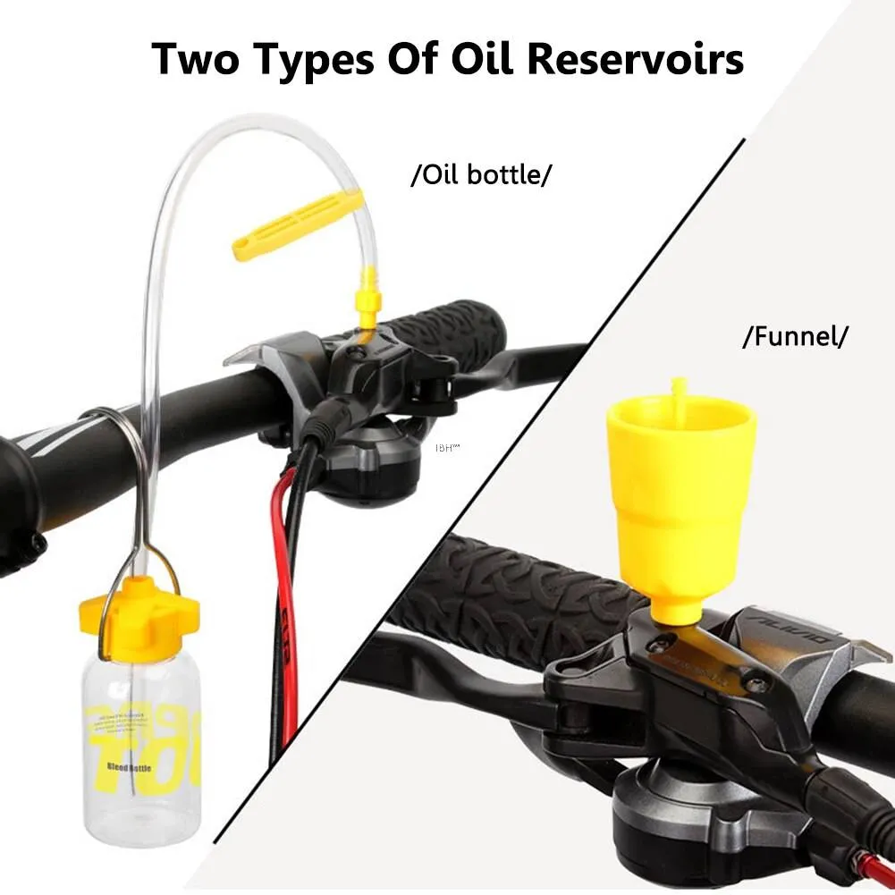 1 Set Bicycle Hydraulic Disc Brake Oil Bleed Kit For Mountain Bike Oil Change Toolsl