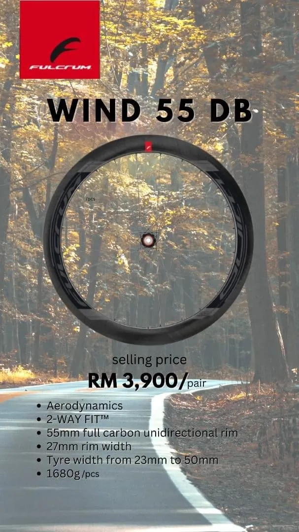 Fulcrum Wind 40/55mm Promotion Price