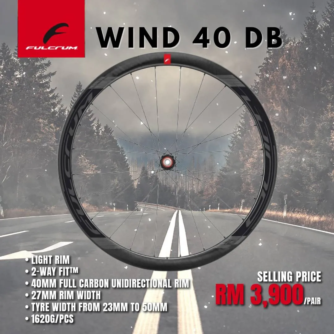 Fulcrum Wind 40/55mm Promotion Price