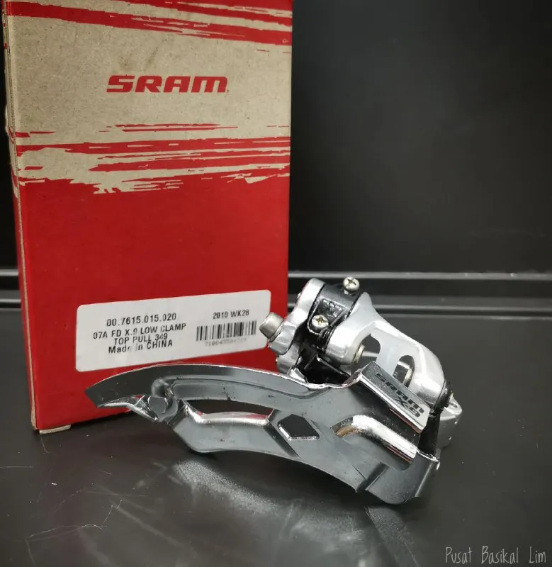 SRAM X-9 LOW CLAMP FRONT DERAILLEUR