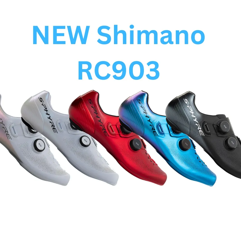 Shimano SH-RC903 S-PHYRE Road Shoes carbon LIMITED EDITION GOLD SILVER