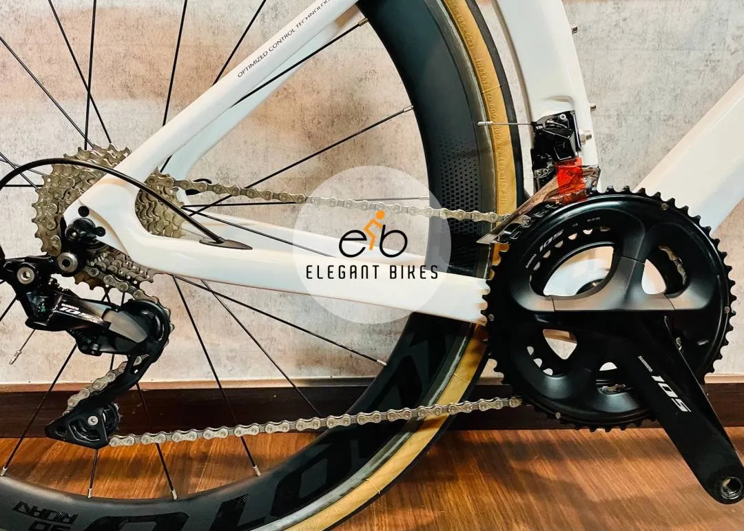 NEW ALCOTT ZAGATO SILHOUETTE CARBON WHEELSET FULL 105 SHIMANO R7000