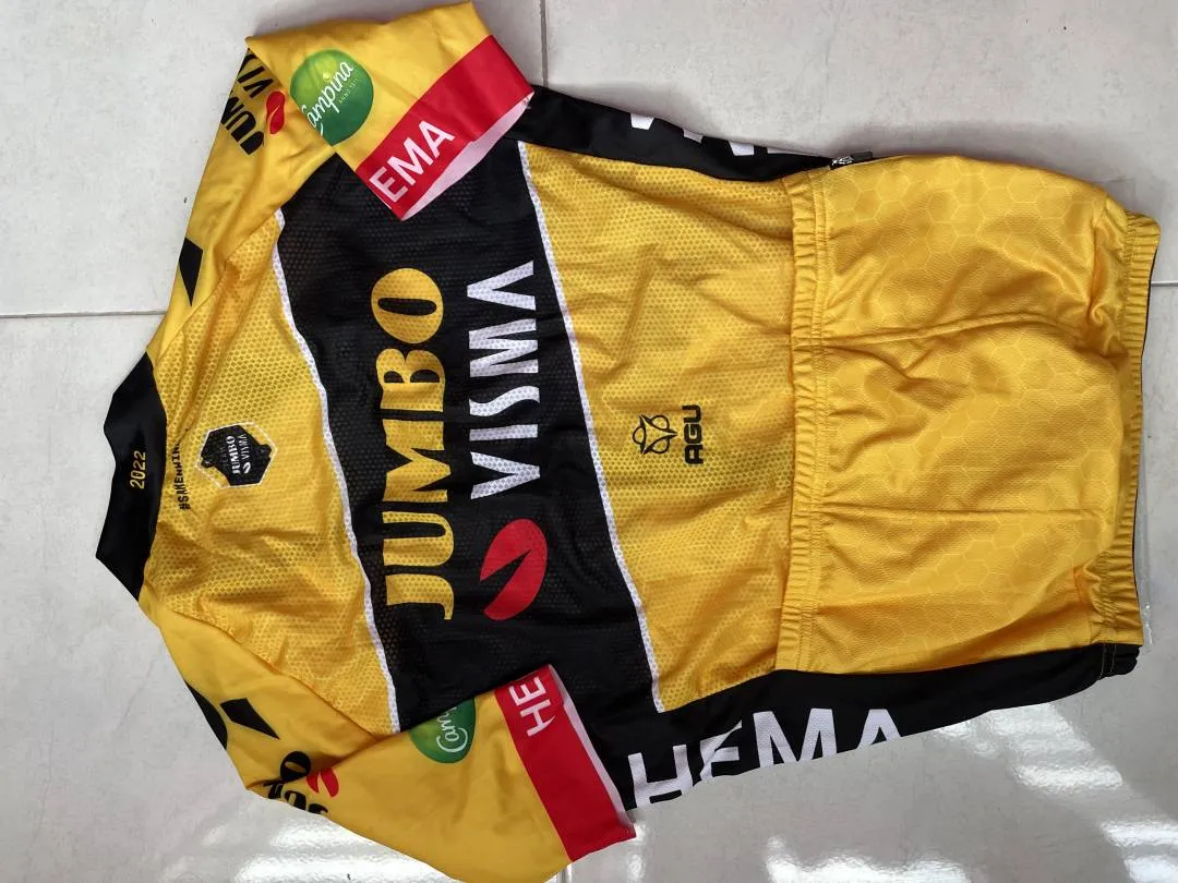 Team Jumbo Visma 2022 official jersey
