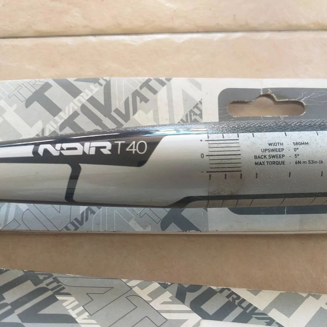 NEW ORI SRAM NOIR T40 CARBON HANDLEBAR(580MM) + SEATPOST (30.9) RM450