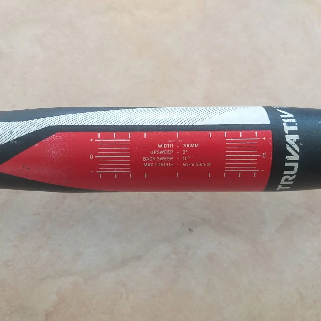 HANDLEBAR TRUVATIV STYLO T40 700MM 8.5/10 RM100
