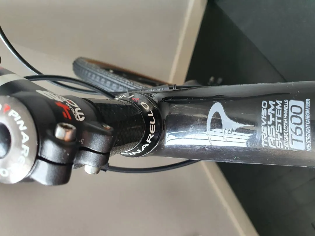 Pinarello Treviso Upgraded to take on the gravel.