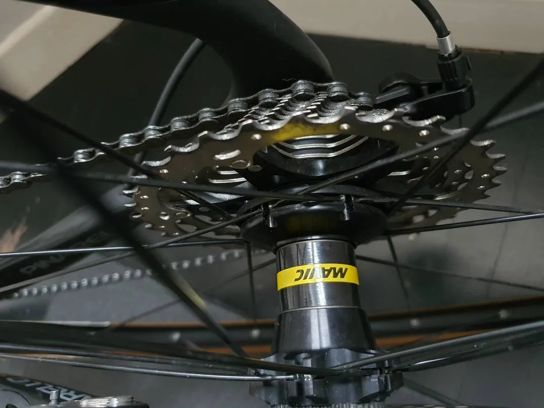 Upgraded Shimano R7000 on Pinarello Treviso