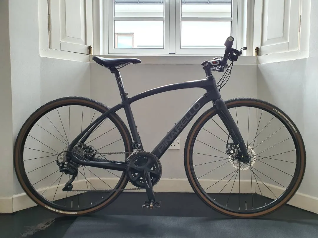 Upgraded Shimano R7000 on Pinarello Treviso
