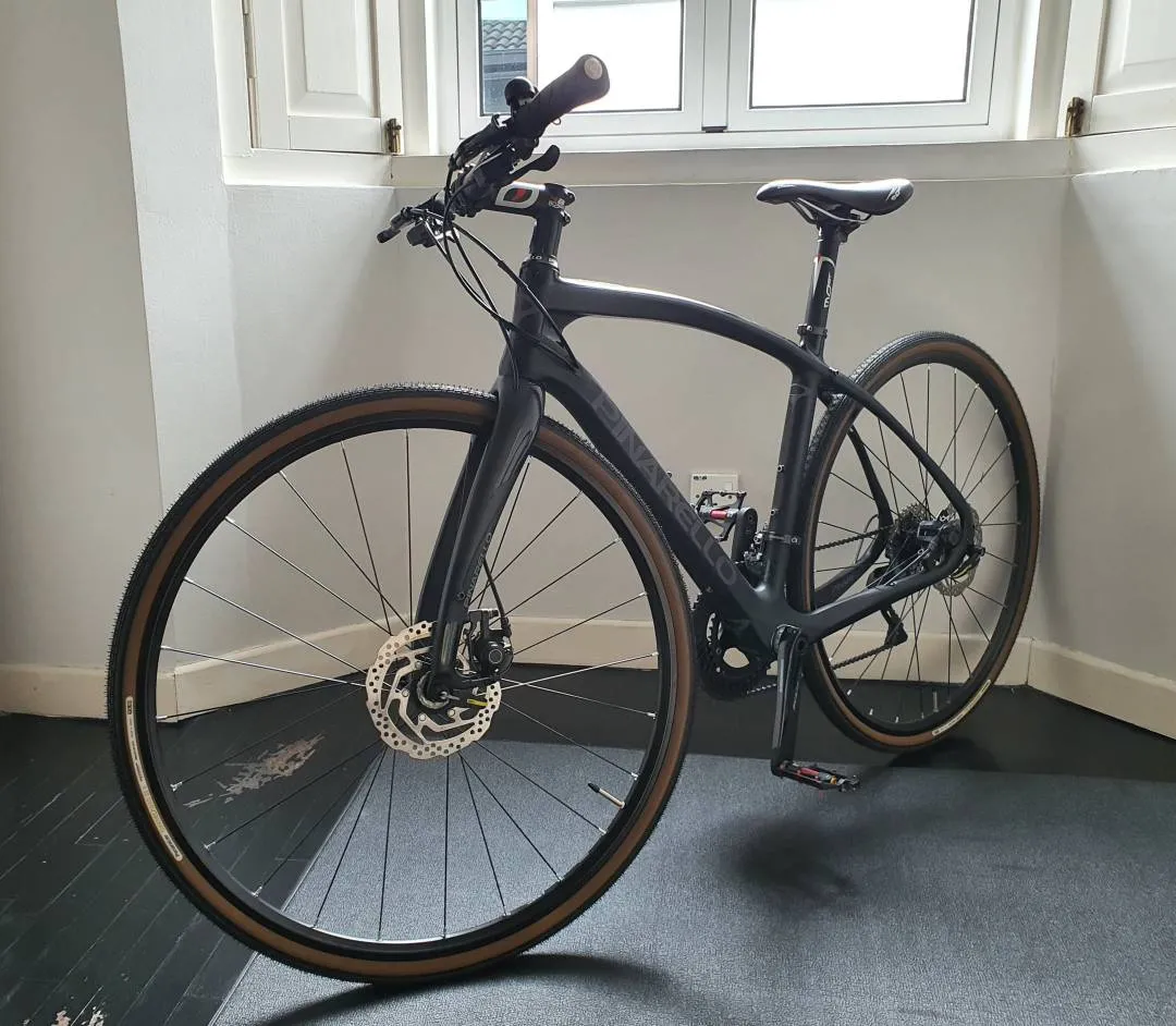 Upgraded Shimano R7000 on Pinarello Treviso