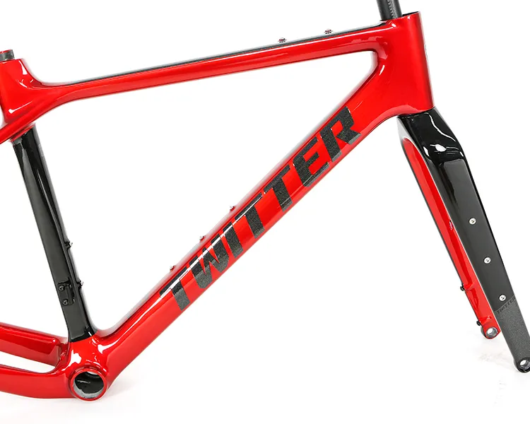 Twitter Gravel X Carbon Road Gravel Frame For Gravel Bike