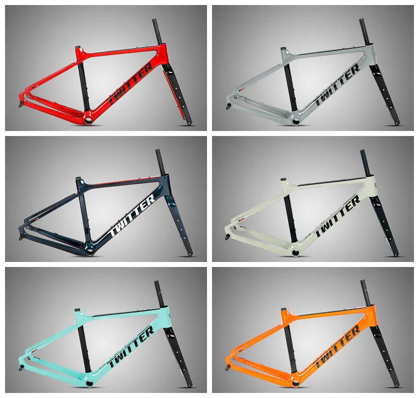 Twitter Gravel X Carbon Road Gravel Frame For Gravel Bike