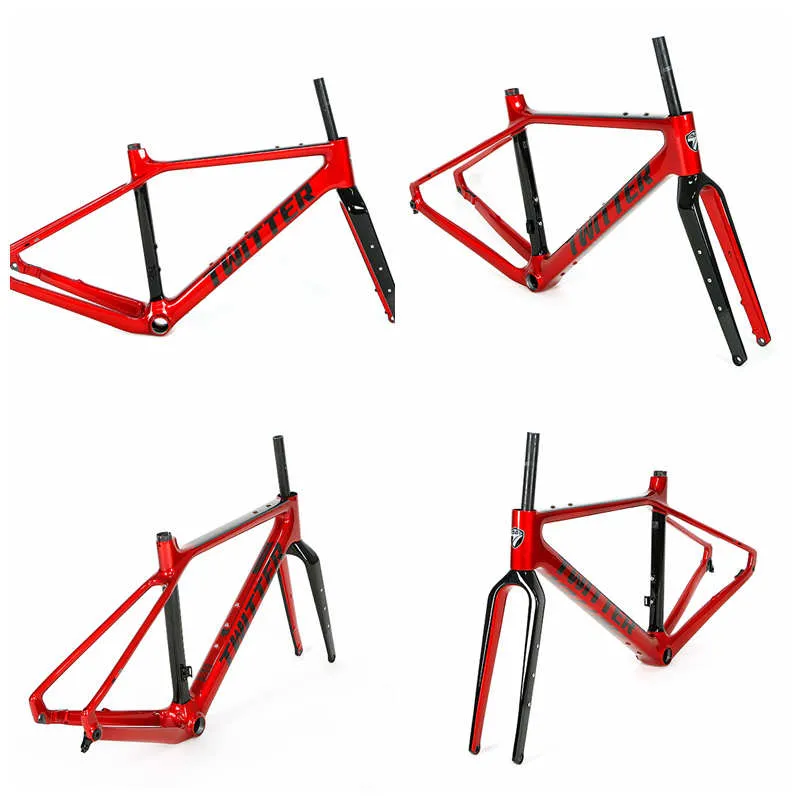 Twitter Gravel X Carbon Road Gravel Frame For Gravel Bike