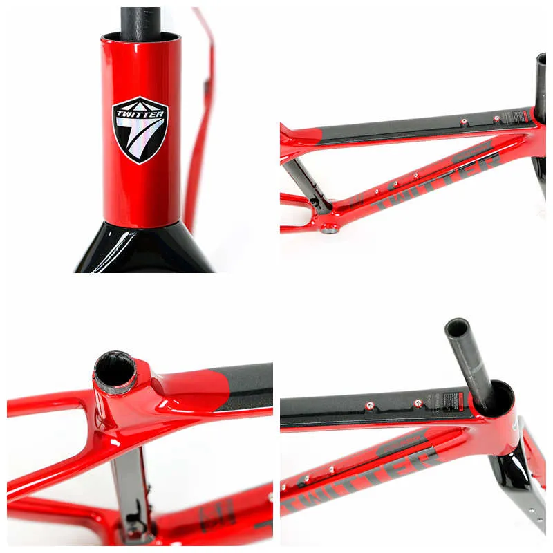 Twitter Gravel X Carbon Road Gravel Frame For Gravel Bike
