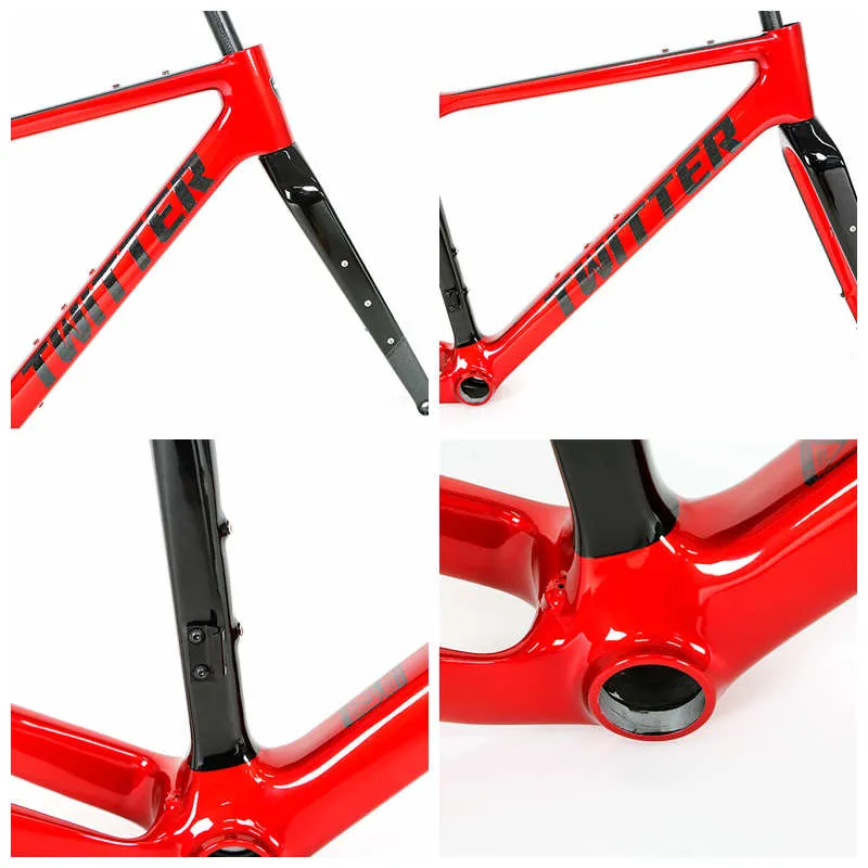 Twitter Gravel X Carbon Road Gravel Frame For Gravel Bike