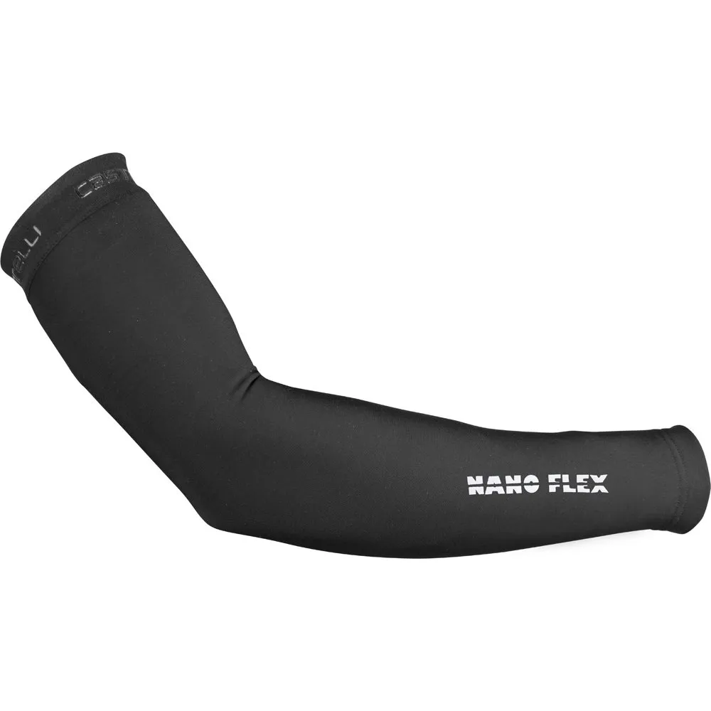 CASTELLI NANO FLEX 3G ARM WARMERS -BLACK AUTHENTIC