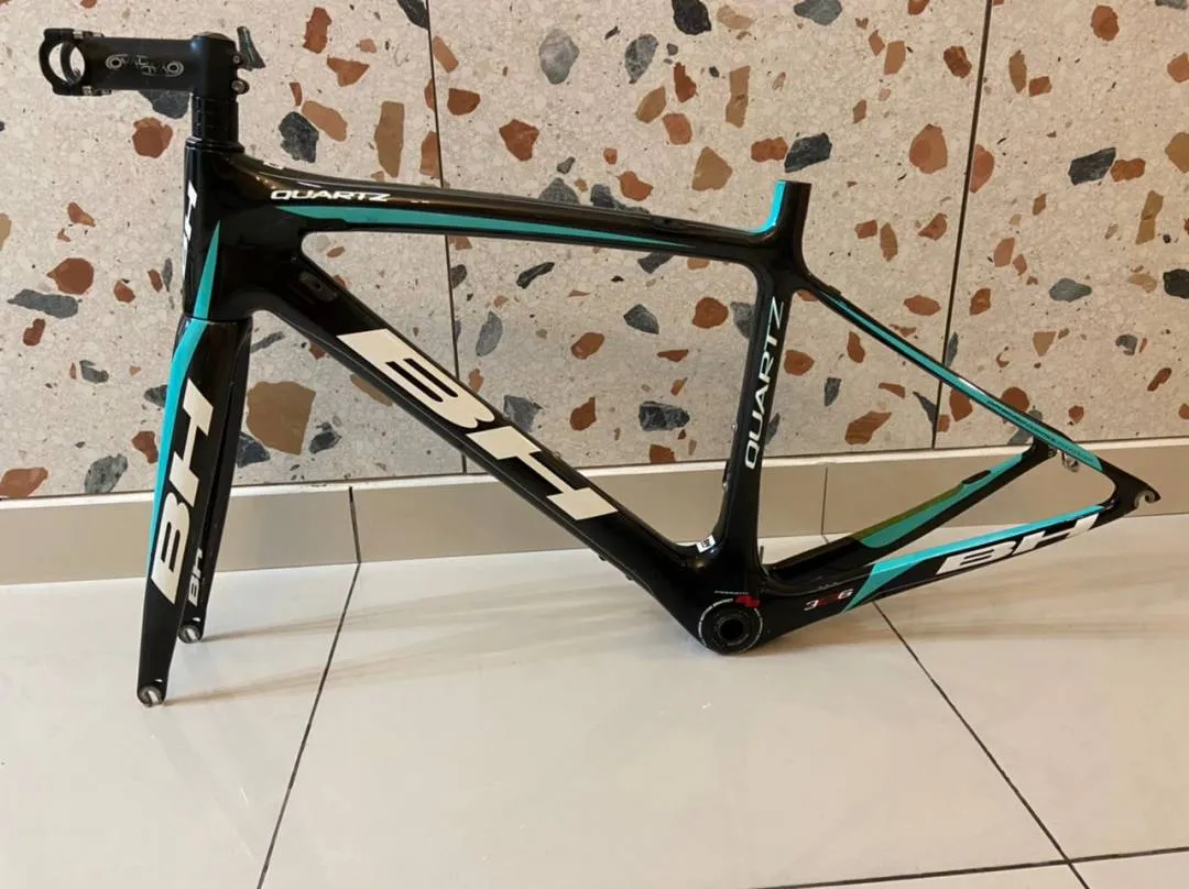BH Quartz Carbon Frameset with Stem and Wishbone (Ceramic BB) 2014