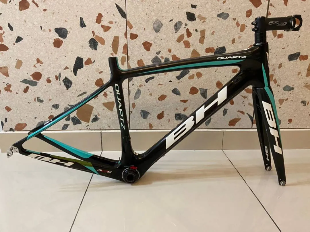 BH Quartz Carbon Frameset with Stem and Wishbone (Ceramic BB) 2014