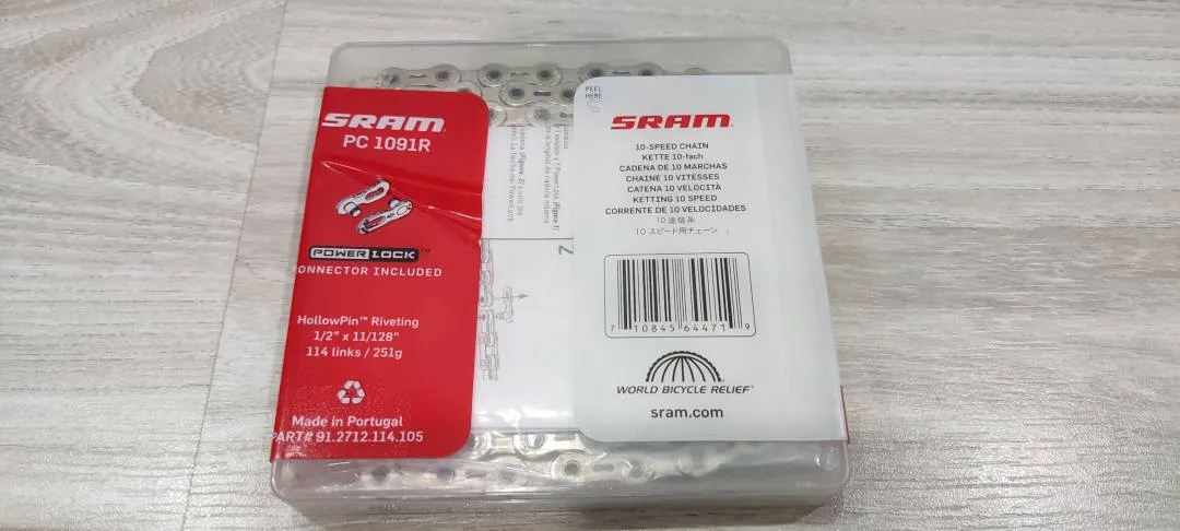 Sram Red PC-1091R PC1091 114Link 10 Chain