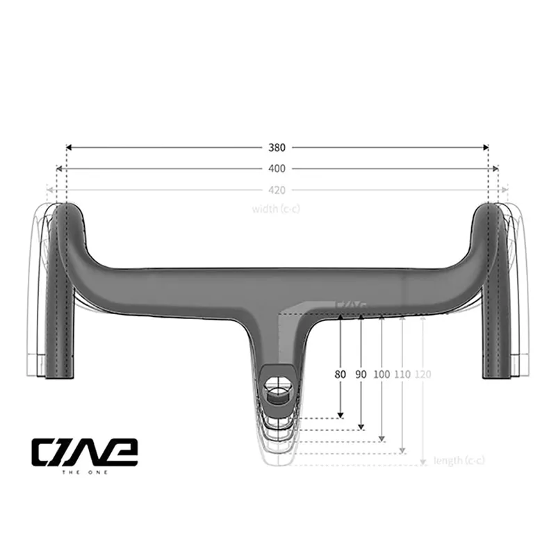 THE ONE PRO Aero Carbon Integrated Handlebar Stem