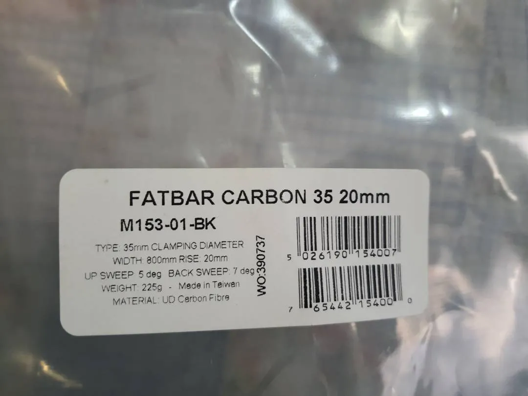 renthal fatbar carbon