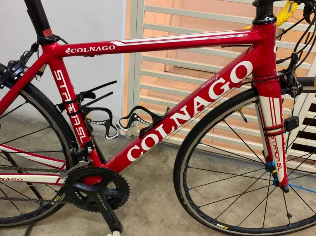 Colnago STRADA size 48 / Ultegra / 105 / Ksyrium Elite blue