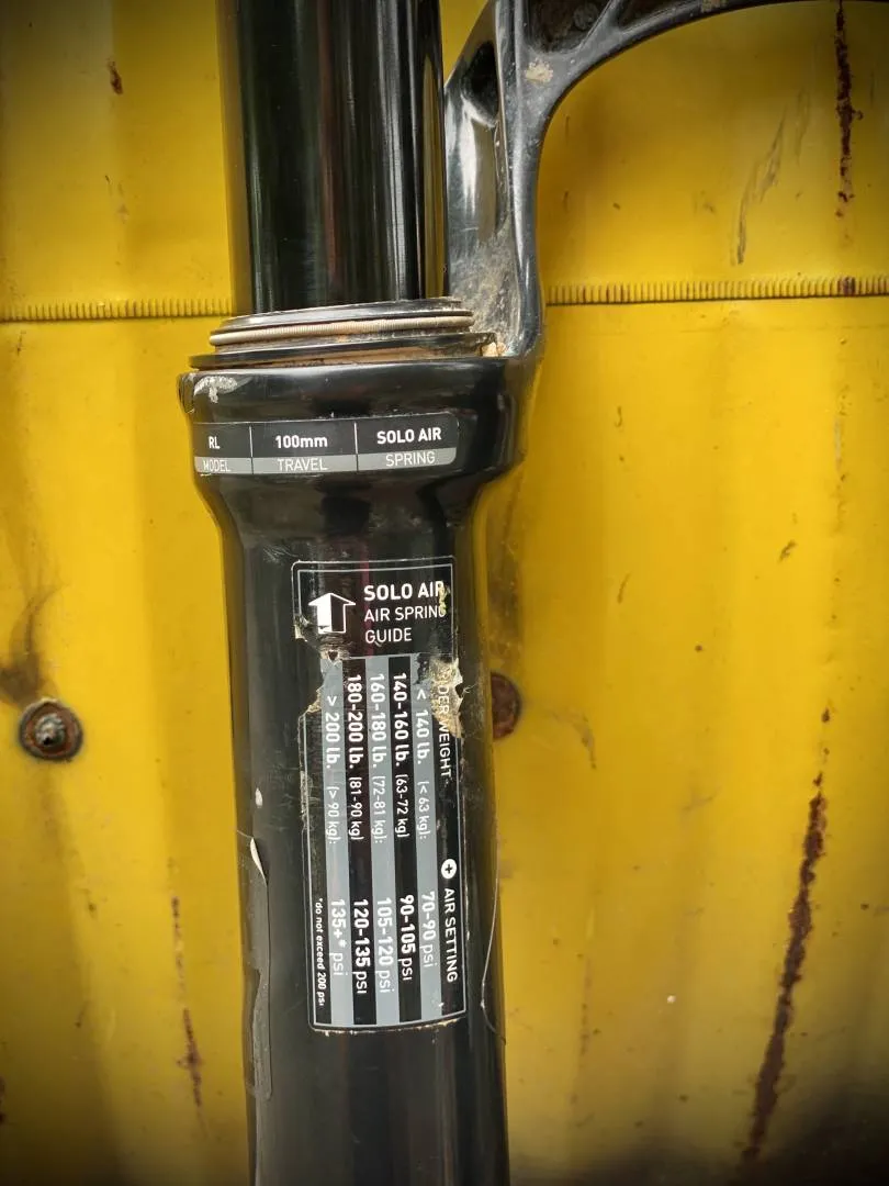 Rockshox REBA fork 29â€