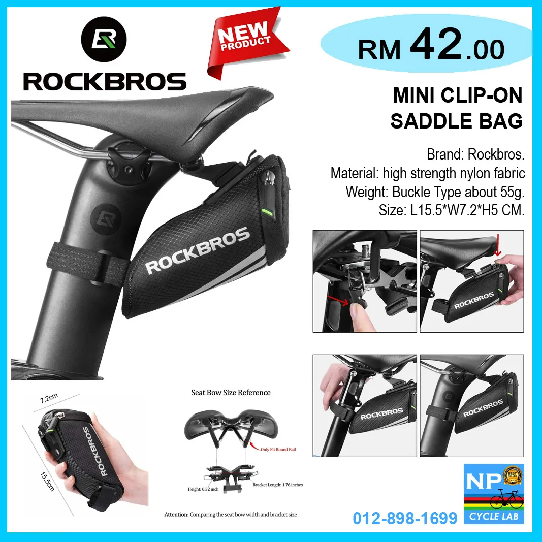 (NP CYCLE LAB - KUCHING) BSOUL / ROSWELL / PROMEND / INBIKE / GIYO CYCLING STORAGE BAG
