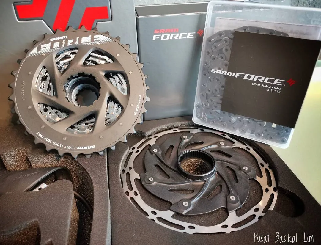 SRAM Force e Tap AXS HRD 2x12 Groupset