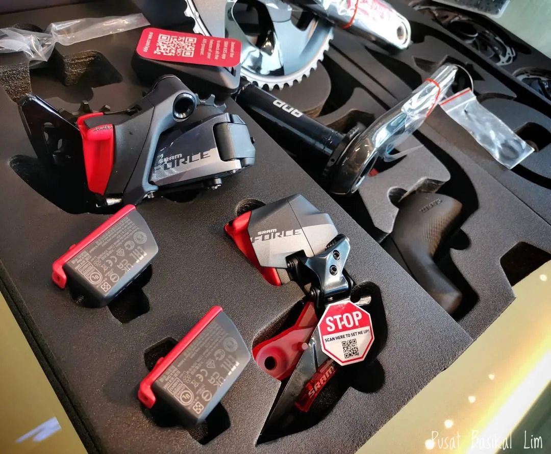 SRAM Force e Tap AXS HRD 2x12 Groupset