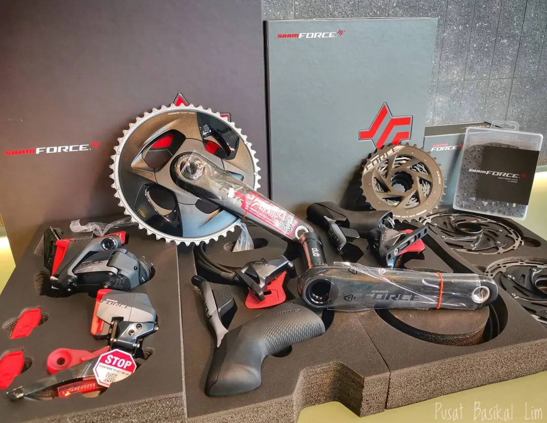 SRAM Force e Tap AXS HRD 2x12 Groupset