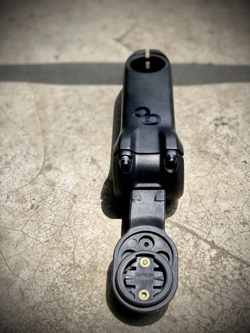 OC1 cockpit dropbar + stem + garmin mount