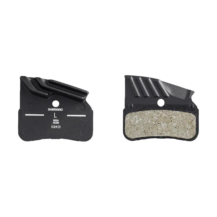 SHIMANO DISC BRAKE PAD RESIN WITH FIN N03A-RF 1 PAIR
