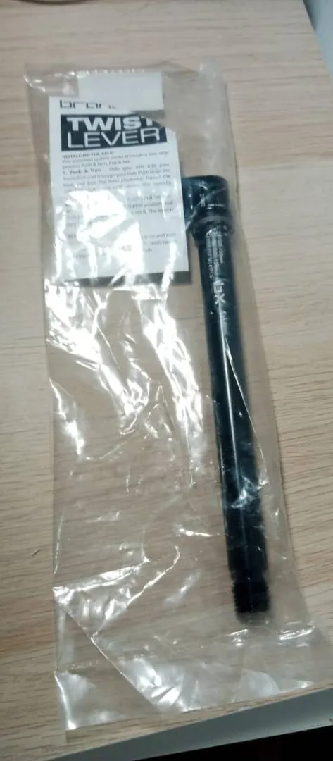 Brand X Twist Lever, Thru-Axle, Fox Kabolt Boost Version, Polygon T8, 15x110