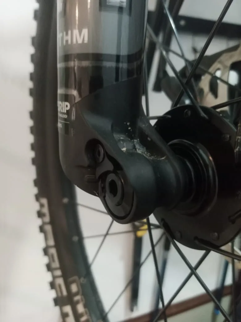 Brand X Twist Lever, Thru-Axle, Fox Kabolt Boost Version, Polygon T8, 15x110