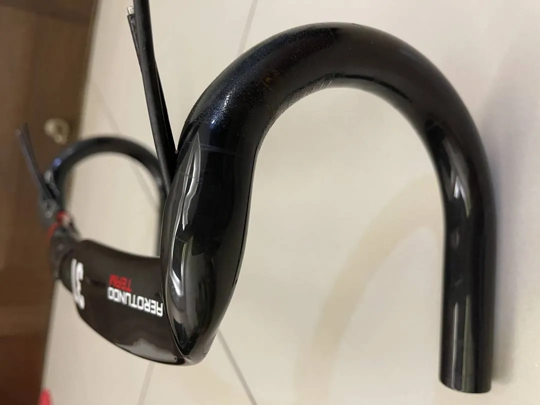 3T Aerotundo carbon handlebar &amp; stem