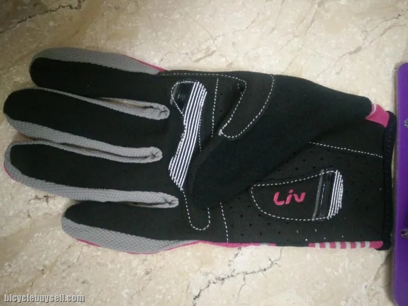 LIV Logo series Full Finger Cycling gloves for women in 3 colors