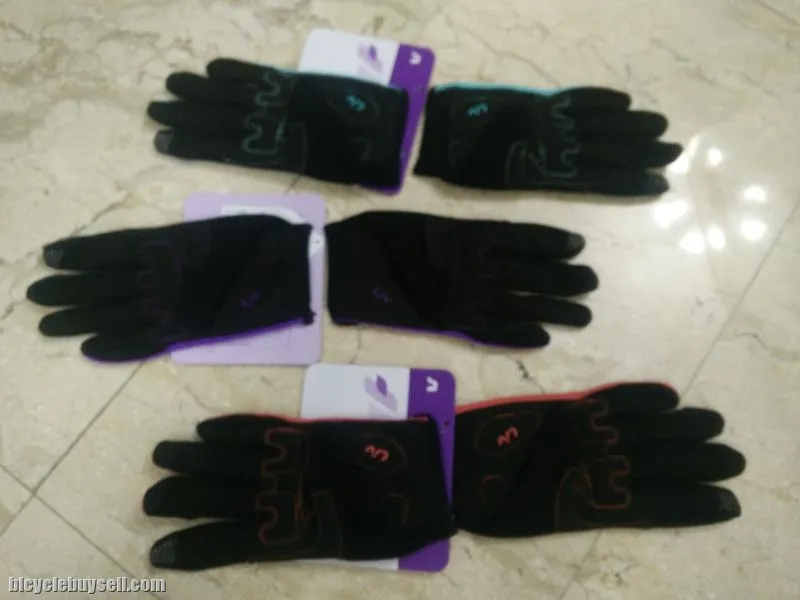 LIV Logo series Full Finger Cycling gloves for women in 3 colors