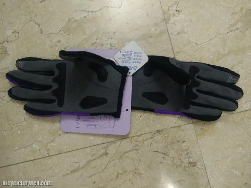 LIV Logo series Full Finger Cycling gloves for women in 3 colors