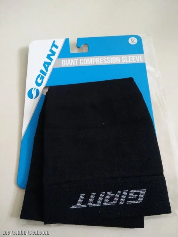 Giant Compression Calf Sleeves Black/ Blue for Cycling
