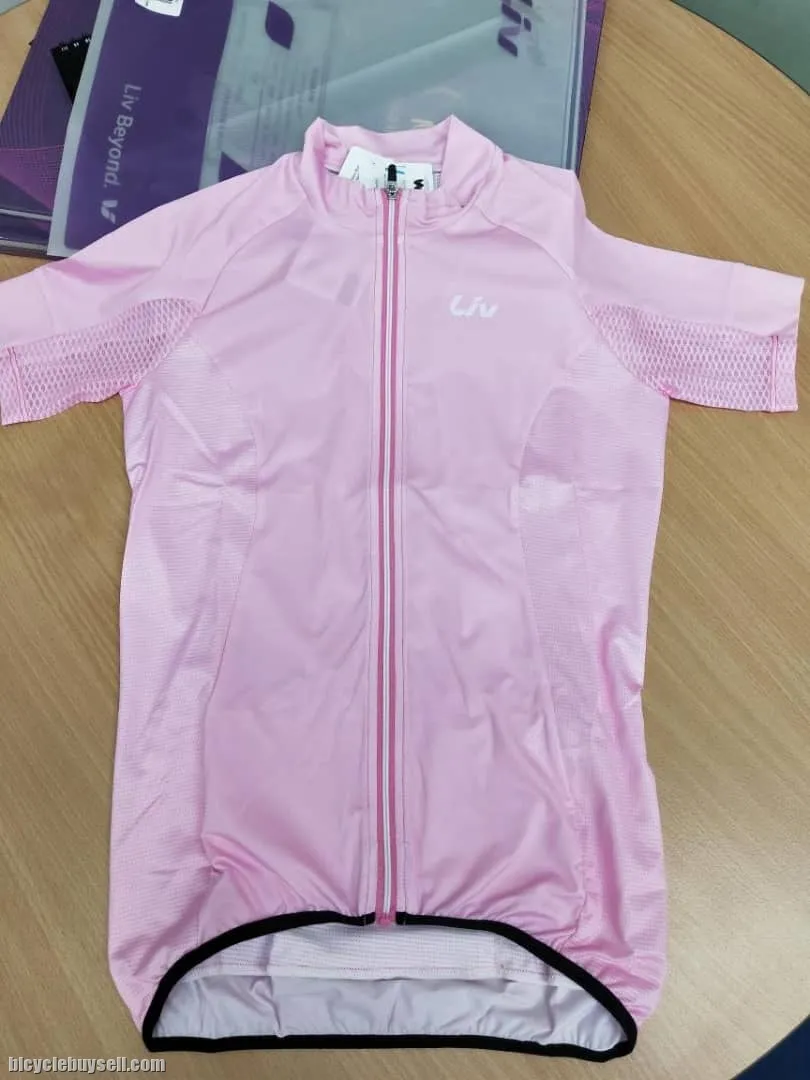 LIV 2018 Short Sleeve Cycling Jersey Series in S/M/L/XL size - PINK