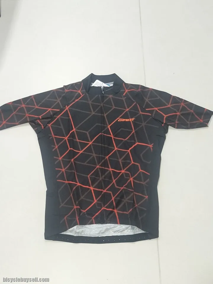 2019 Web Series Red/Black Short Sleeves Cycling Jersey