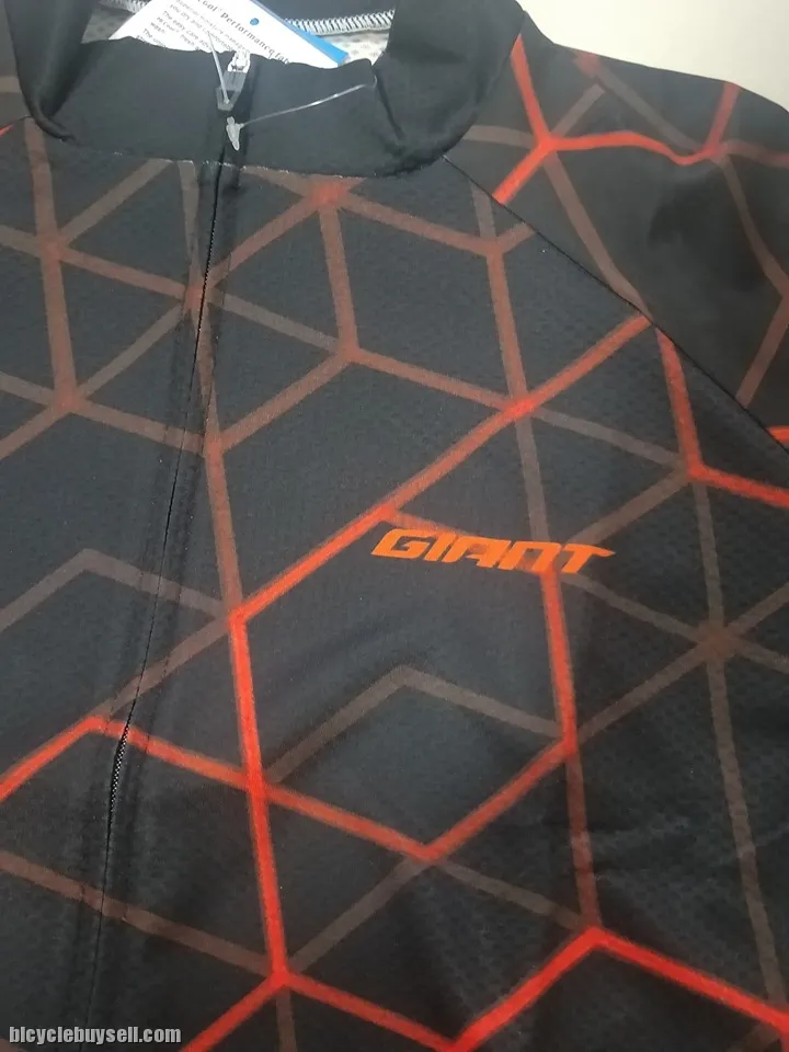2019 Web Series Red/Black Short Sleeves Cycling Jersey