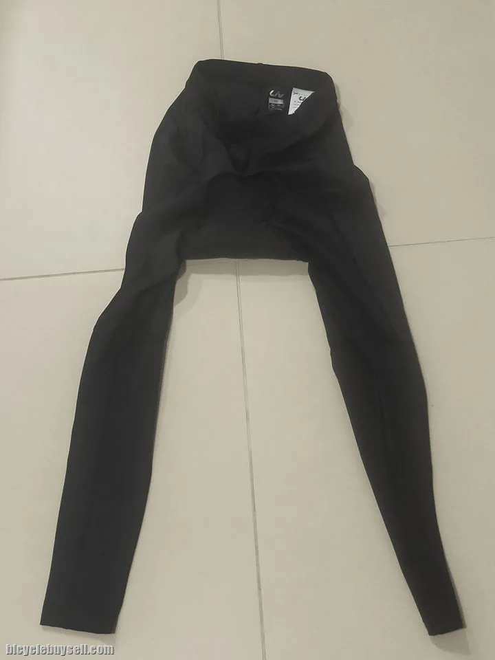LIV Mossa Series Long Cycling Tights with excellent padding - Black with reflective decals