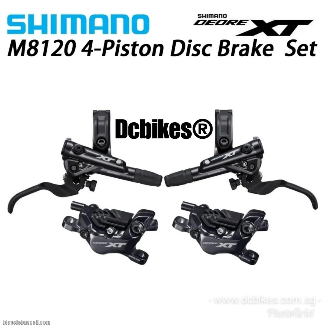 SHIMANO XT M8120 HYDRAULIC BRAKE SET !