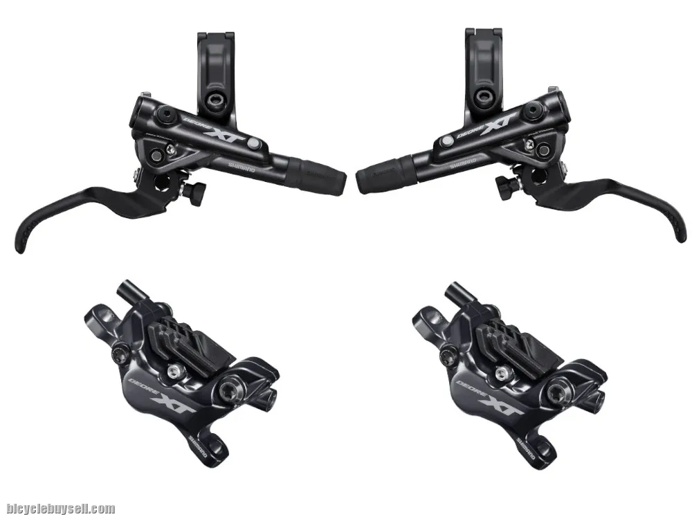 SHIMANO XT M8120 HYDRAULIC BRAKE SET !
