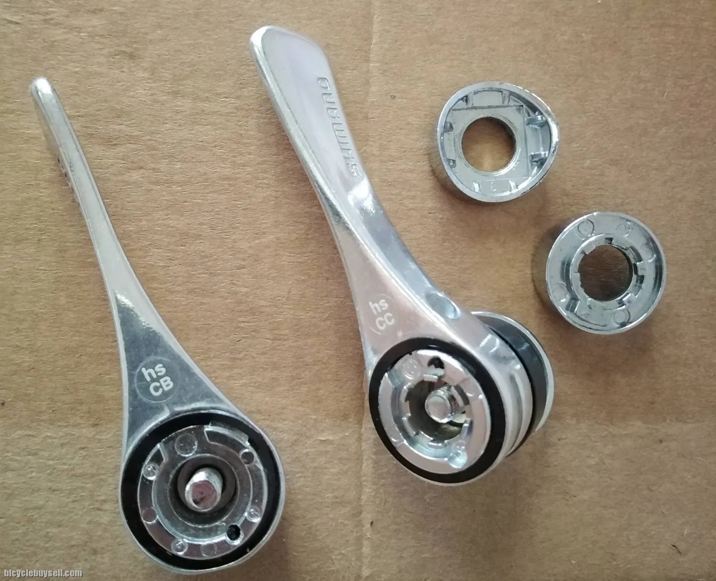 Shimano 7 Speed Downtube Shifter Braze On Nos