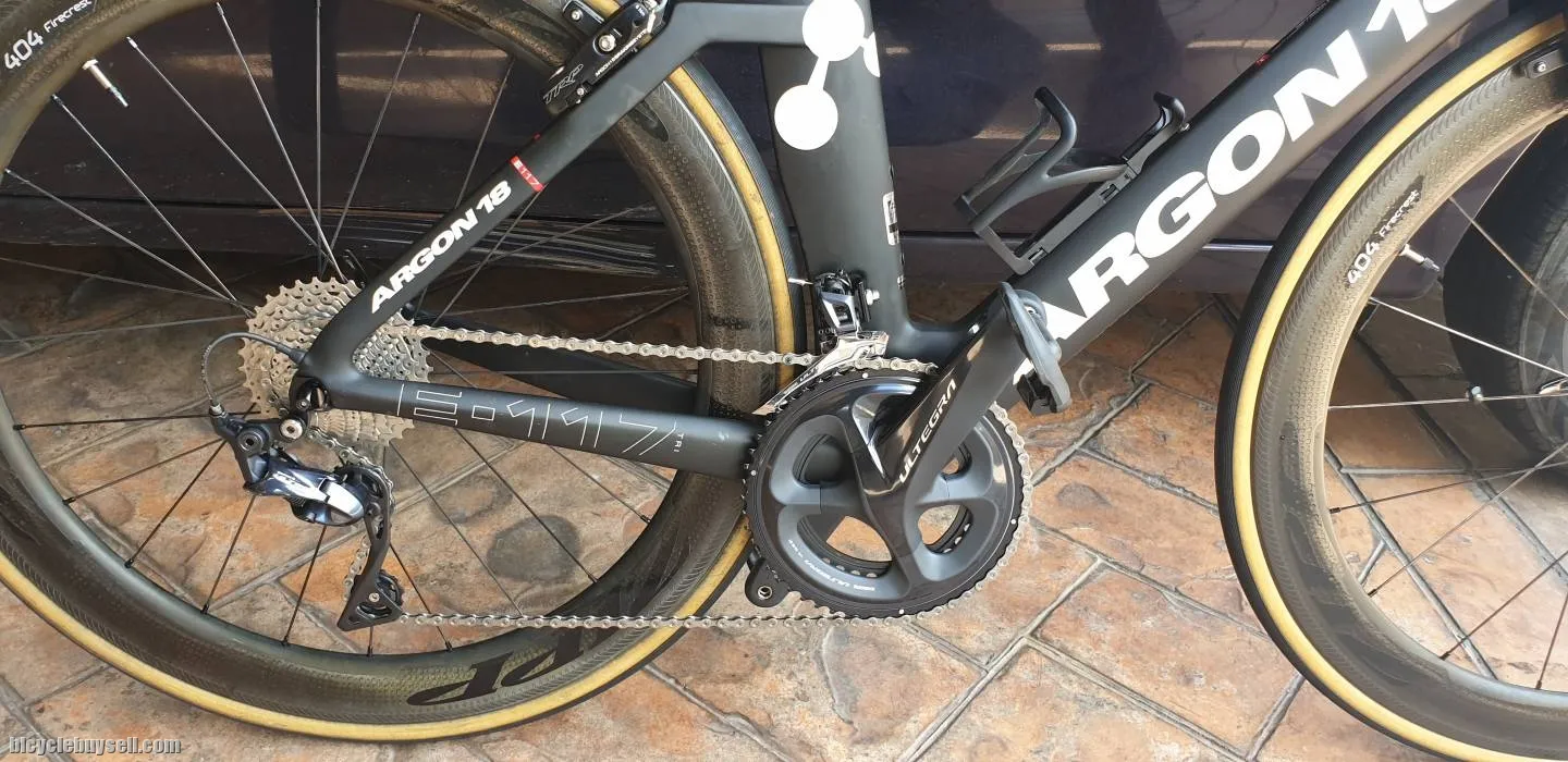 Argon 18 E-117 Tri Frameset with ultegra